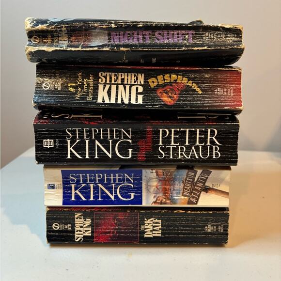 Lot of 5 VTG Stephen King Horror Terror Paperback Books Novels Book Halloween - Picture 7 of 10